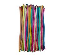Wilitto Lot de 100 ballons à modeler métalliques longs pour ballons animaux chromés torsadés - Ballons longs pour modélisation classique - Ballons magiques pour fête, Noël - Mélange de couleurs