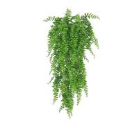 Wilitto Plantes artificielles résistantes aux UV - 78 cm - Résistantes aux UV - Réutilisables - À suspendre au mur - Pour intérieur et extérieur - Vert