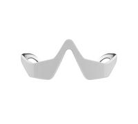 Wilitto sous Le Dispositif de thérapie par la lumière Rouge, Masque à l'œil Rouge Masque LED microcourant, Lunettes de thérapie Rouge, Rechargeable USB, 4 Modes, Dégager