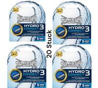 Wilkinson Hydro Connect 3 Lames de Rasoir 20 Pièce Gillette Compatible