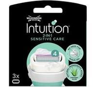 Wilkinson - Intuition 2in1 Sensitive Care - Lames de rasoir pour femme - Pack de 3 G