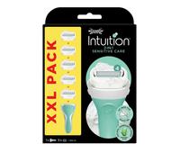 Wilkinson Intuition Sensitive - Rasoir femme + 5 lames - XXL Pack