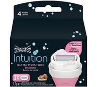 Wilkinson - Intuition Ultra Moisture - Lames de rasoir pour Femme - Pack de 3