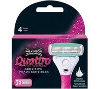 Wilkinson - Lames Quattro For Women Sensitive X 3 G