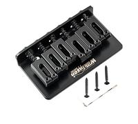 Wilkinson M Series 52,5mm Hardtail Chevalet Fixe Non-Tremolo Bridge pour Guitare Electrique Style Strat Tele, Noir