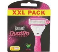 Wilkinson Quattro fof Women Blades-XXL-6-EU20 lames de rechange (7001147B)