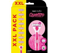Wilkinson Quattro For Women Razor + 8 blades