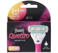 Wilkinson Quattro For Women Sensitive Blades 3+1 pcs