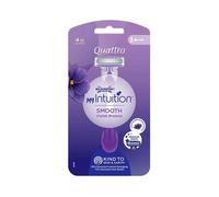 Wilkinson Quattro Smooth Violet Bloom x3