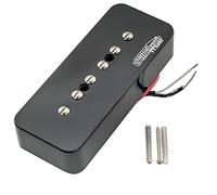 Wilkinson Série M Alnico 5 P90 Soapbar Micro Manche pour Les Paul/SG Guitare électrique, Noir