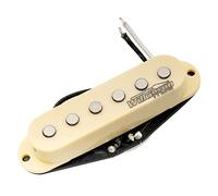 Wilkinson Série M High Output Alnico 5 Strat Micro Simple Bobinage Manche Pickup pour Guitare électrique Stratocaster, Crème
