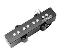 Wilkinson Série M WOJB Variable Céramique Micro J Bass Manche Pickup Noir | pour Basse électrique Jazz Bass 4 Cordes