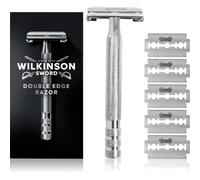 Wilkinson Sword Rasoir de sûreté The Edger Barber's Style 5 lames à double tranchant pour hommes