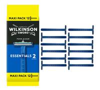 WILKINSON SWORD Essentials 2 - Rasoirs Jetables Pour Homme - Lot de 12