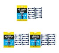 Wilkinson Sword Extra 3 Essentials Rasoir à 3 Lames pour Homme (Lot de 3)