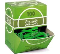 Wilkinson Sword Hospital - maquinillas de rasoir jetables avec fonction retractil, boîte distributrice, couleur vert