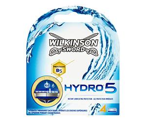 Wilkinson Sword - Hydro 5 - Lames de rasoir pour Homme - Pack de 4 lames