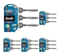 Wilkinson Sword - Hydro 5 - Rasoirs jetables masculins - Pack de 3 (Lot de 5)