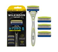 Wilkinson Sword Hydro 5 Sensitive - Rasoir pour Homme - Manche + 3 Lames
