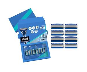 Wilkinson Sword - Hydro 5 Skin Protection - Lames de Rasoir pour Homme - 8 Pièces