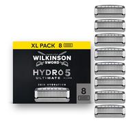 Wilkinson Sword Hydro 5 Ultimate recharges de lames pour homme, XL lot de 8