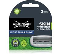 Wilkinson Sword Hydro Trim & Shave Skin Protection For Body & Balls tête de rechange 3 pcs