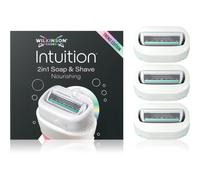 Wilkinson Sword Intuition 2in1 Soap & Shave Nourishing lames de rechange 3 pcs