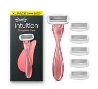 Wilkinson Sword Intuition Complete Care, rasoirs pour femme, sérum Hydra-Boost, pack XL, 1 manche avec 6 recharges de lames