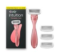Wilkinson Sword Intuition Complete Care, rasoirs pour femme, sérum Hydra-Boost, pack XL, 1 manche et 4 recharges de lames