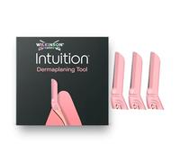 Wilkinson Sword Intuition Dermaplaning Tool, accessoire de dermaplaning pour femme, 3 recharges de lames
