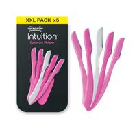 Wilkinson Sword Intuition Eyebrow Shaper, rasoir pour femme, 5 outils