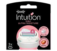 Wilkinson Sword Intuition Ultra Moisture - Lames de rasoir pour Femme - Pack de 3