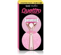 Wilkinson Sword Intuition Quattro for Women rasoir + têtes de rechange 5 pcs