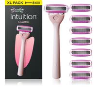 Wilkinson Sword Intuition Quattro rasoir + lames de rechange 8 pièces