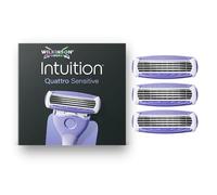 Wilkinson Sword Intuition Quattro Sensitive pour femme, 3 recharges
