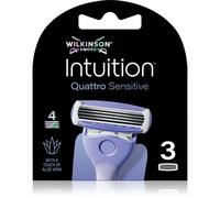 Wilkinson Sword Intuition Quattro Sensitive tête de rechange 3 pcs