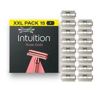 WILKINSON SWORD Intuition Rose Gold - Lames Pour Rasoir de Sà»reté Femme - 15 Recharges