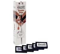 WILKINSON SWORD Lame de rasoir DOUBLE tranchant en acier 100pcs WILK.003