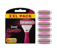 Wilkinson Sword Quattro for Women Aloe & Vit. E tête de rechange 6 pcs