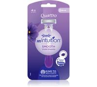 Wilkinson Sword Rasoirs jetables 4 lames hydratantes pour peaux sensibles Violet Blooms lot de 3
