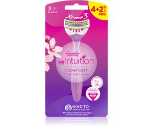 Wilkinson Sword My Intuition Xtreme 3 rasoirs jetables Comfort Cherry Blossom 6 pcs