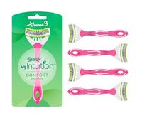 Wilkinson Sword myIntuition Xtreme 3 Comfort Sensitive, rasoirs peaux sensibles pour femme, pack de 4 rasoirs