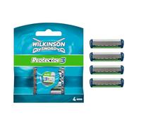 Wilkinson Sword - Protector 3 - Lames de rasoir pour Homme - Pack de 4