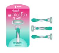 WILKINSON SWORD Quattro For Women - Rasoirs Jetables Sensitive Comfort - Pack de 3