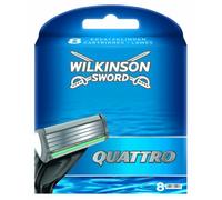 Wilkinson Sword - Quattro - Lames de rasoir pour Homme - Pack de 8