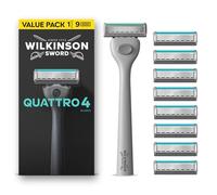 Wilkinson Sword Quattro rasoir + lames de rechange 8 pièces