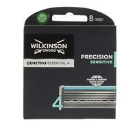 Wilkinson Sword - Quattro Titanium Sensitive - Lames de rasoir pour Homme - Pack de 8 lames