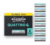 Wilkinson Sword Lames de rasoir Quattro Titanium Sensibles Lot de 8