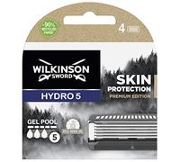 Wilkinson Sword - Rasoir Hydro 5 Skin Protection Premium Edition - x4 lames de recharge - Pack de 4 lames de recharge