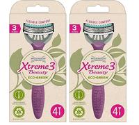 Wilkinson Sword Rasoir Xtreme 3 Beauty Eco Green - 4 Unités (Lot de 2)
